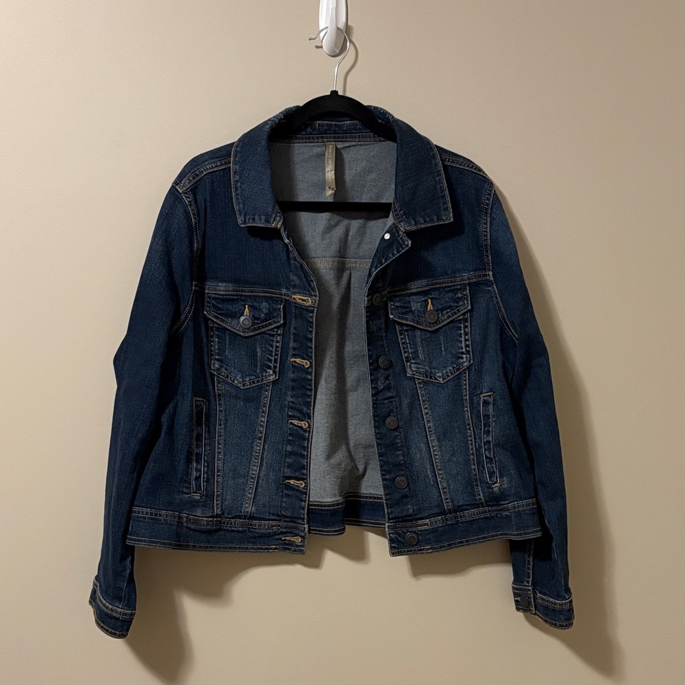 Dark Blue Denim Jacket